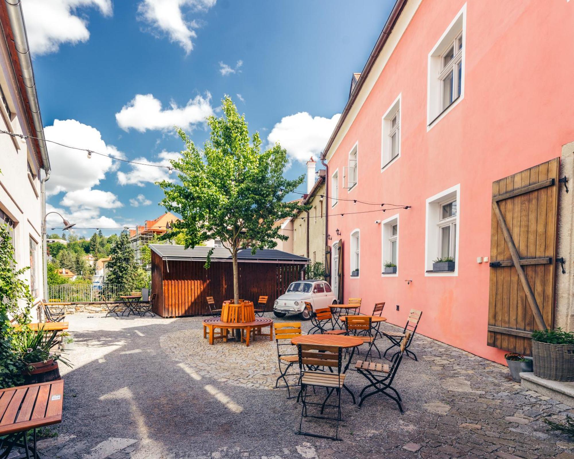 Hotel Latran Český Krumlov Buitenkant foto